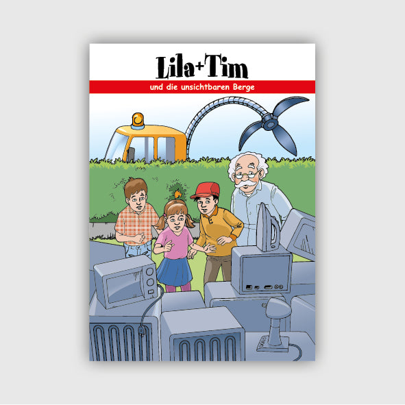 Comic «Lila und Tim und die unsichtbaren Berge», deutsch